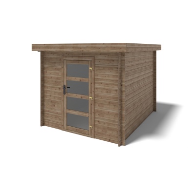 Gartenhaus, Gerätehaus 7.5m2 - 2.5x3m - 28mm - Imprägniert