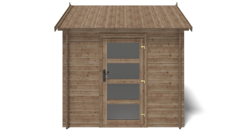 Gartenhaus, Gerätehaus 7.5m2 - 2.5x3m - 28mm - Imprägniert