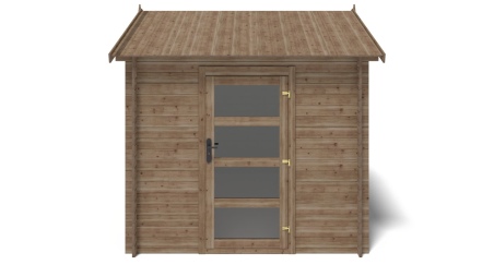 Gartenhaus, Gerätehaus 7.5m2 - 2.5x3m - 28mm - Imprägniert