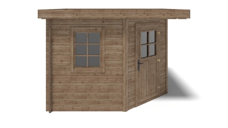 Gartenhaus, Gerätehaus 8m2 - 3x3m - 28mm - Imprägniert