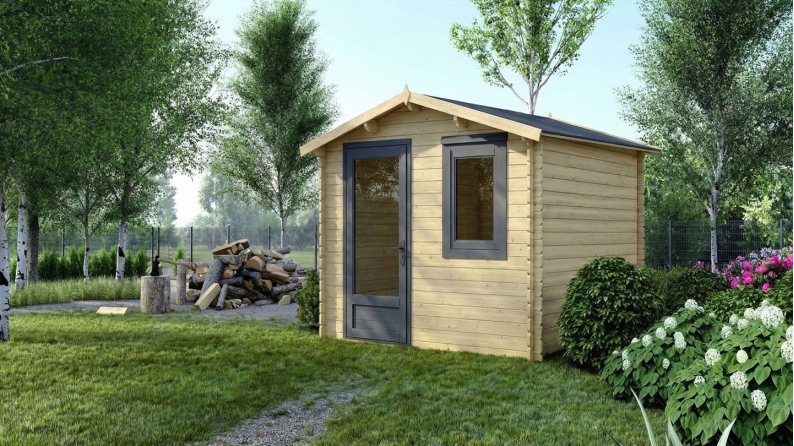 Gartenhaus, Gerätehaus 7.5m2 - 3x2.5m - 28mm