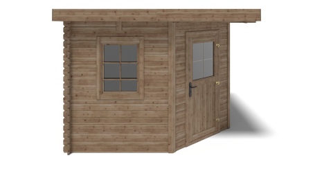 Gartenhaus, Gerätehaus 8m2 - 3x3m - 28mm - Imprägniert