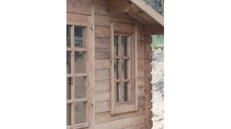 Gartenhaus, Gerätehaus 20m2 - 5x4m - 28mm - Imprägniert