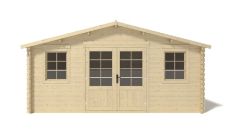 Gartenhaus, Gerätehaus 25m2 - 5x5m - 40mm