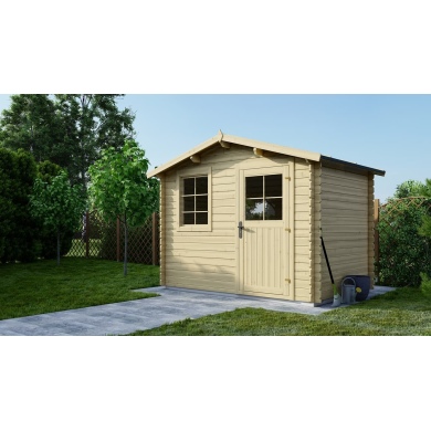 Gartenhaus, Gerätehaus 6m2 - 3x2m - 28mm