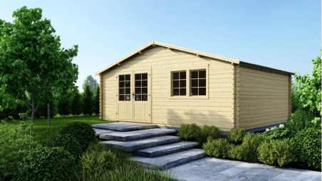 Gartenhaus, Gerätehaus 30m2 - 6x5m - 40mm