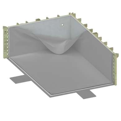 Liner 75/100 PVC, Farbe Sandfarben, für Pool BAS7307