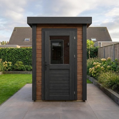 Gartenhaus, Gerätehaus Mira 1.59x1.59m - 2.53m2 - 28mm - Imprägniert