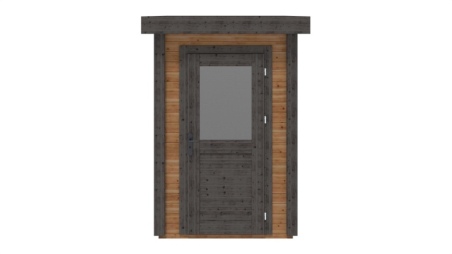 Gartenhaus, Gerätehaus Mira 1.59x2.09m - 3.32m2 - 28mm - Imprägniert