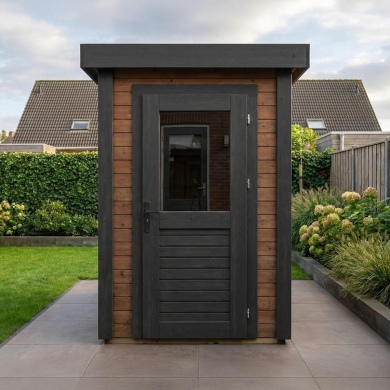 Gartenhaus, Gerätehaus Mira 1.59x2.59m - 4.12m2 - 28mm - Imprägniert