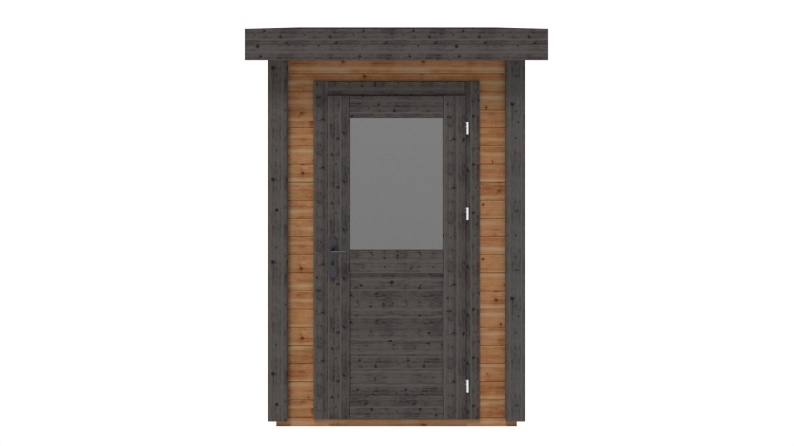 Gartenhaus, Gerätehaus Mira 1.59x2.59m - 4.12m2 - 28mm - Imprägniert