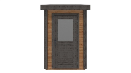 Gartenhaus, Gerätehaus Mira 1.59x3.09m - 4.91m2 - 28mm - Imprägniert