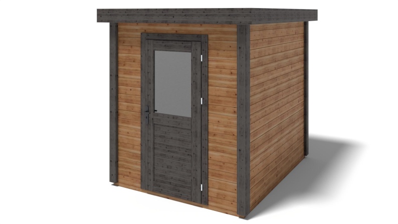 Gartenhaus, Gerätehaus Vala 2.09x2.59m - 5.41m2 - 28mm - Imprägniert