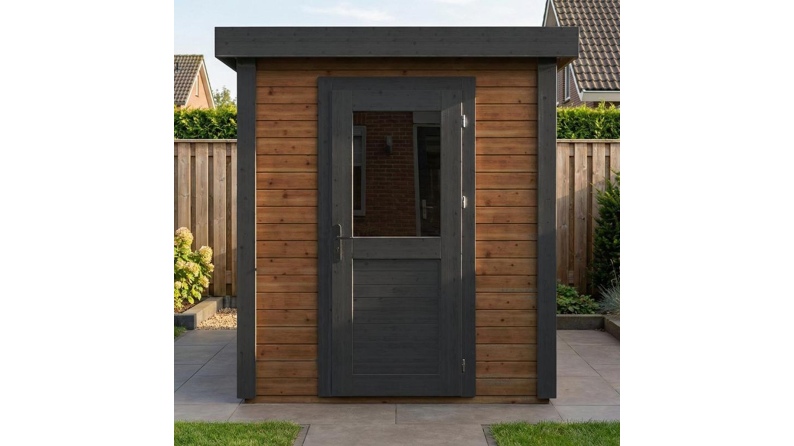 Gartenhaus, Gerätehaus Vala 2.09x3.09m - 6.46m2 - 28mm - Imprägniert