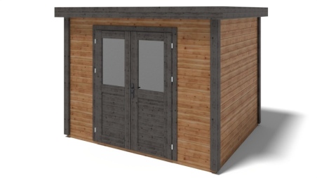 Gartenhaus, Gerätehaus  3.09x2.59m - 8m2 - 28mm - Imprägniert