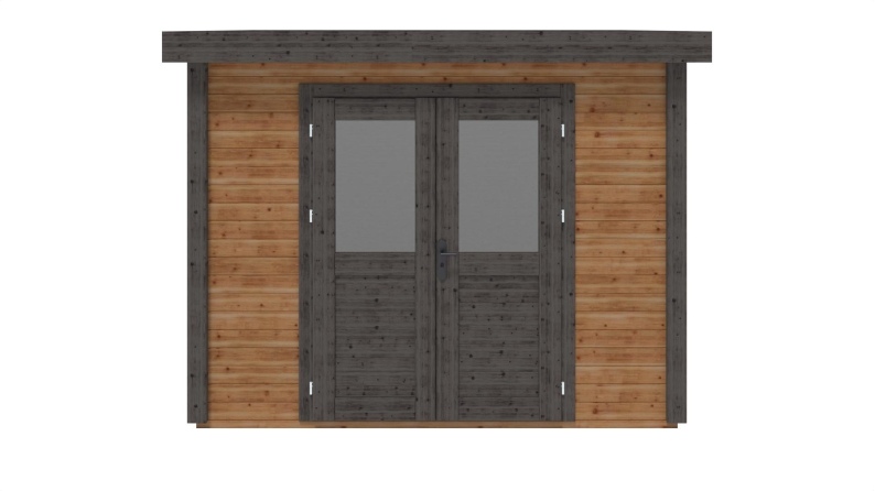 Gartenhaus, Gerätehaus  3.09x2.59m - 8m2 - 28mm - Imprägniert