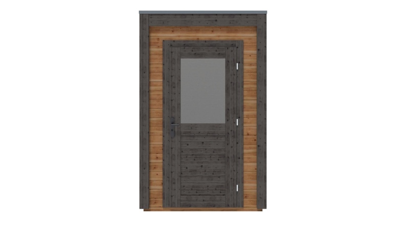 Gartenhaus, Gerätehaus Veya 1.59x1.59m - 2.53m2 - 28mm - Imprägniert