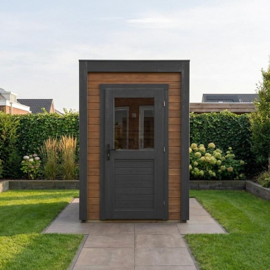 Gartenhaus, Gerätehaus Veya 1.59x2.59m - 4.12m2 - 28mm - Imprägniert