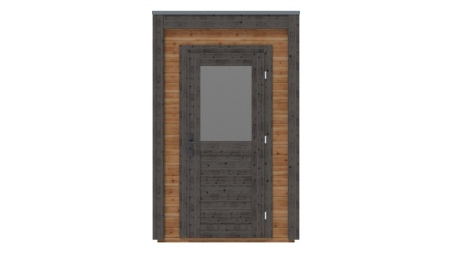 Gartenhaus, Gerätehaus  1.59x3.09m - 4.91m2 - 28mm - Imprägniert