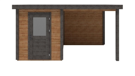 Gartenhaus, Gerätehaus Vala 2.09x2.59m - 11.81m2 - 28mm - Imprägniert