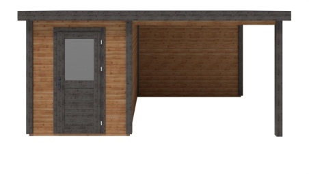 Gartenhaus, Gerätehaus Vala 5.06x3.09m - 15.63m2 - 28mm - Imprägniert