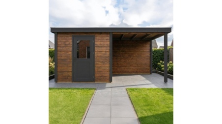 Gartenhaus, Gerätehaus Rava 5.06x3.09m - 15.63m2 - 28mm - Imprägniert