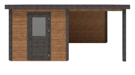 Gartenhaus, Gerätehaus Rava 5.06x3.09m - 15.63m2 - 28mm - Imprägniert