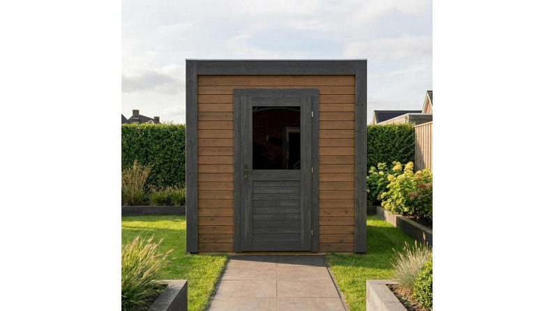 Gartenhaus, Gerätehaus Luma 2.09x3.09m - 6.46m2 - 28mm - Imprägniert