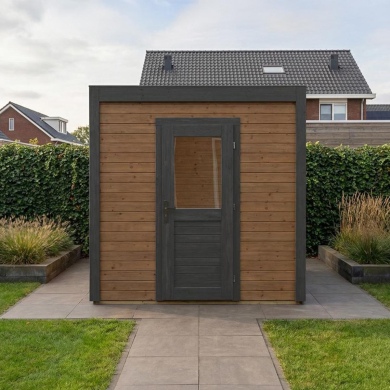 Gartenhaus, Gerätehaus Nexa 2.59x1.59m - 4.12m2 - 28mm - Imprägniert