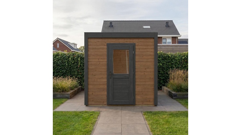 Gartenhaus, Gerätehaus Nexa 2.59x2.59m - 6.71m2 - 28mm - Imprägniert