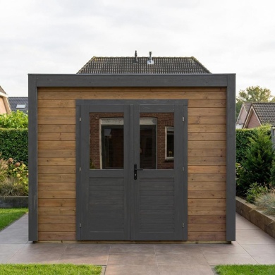 Gartenhaus, Gerätehaus Sora 3.09x2.59m - 8m2 - 28mm - Imprägniert