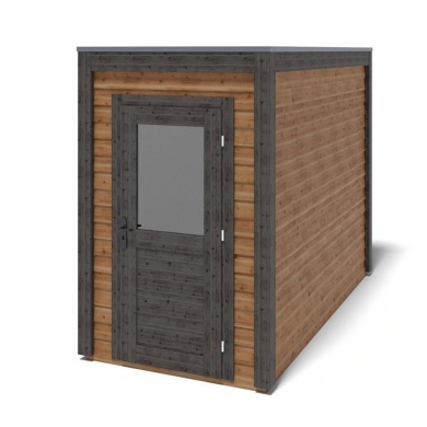 Gartenhaus, Gerätehaus Veya 1.59x3.09m - 4.91m2 - 28mm - Imprägniert