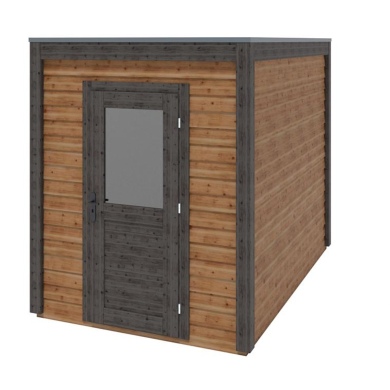 Gartenhaus, Gerätehaus Luma 2.09x3.09m - 6.46m2 - 28mm - Imprägniert