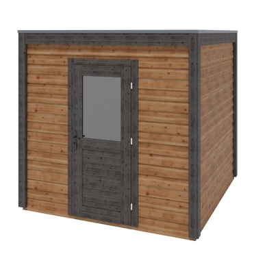 Gartenhaus, Gerätehaus Nexa 2.59x2.59m - 6.71m2 - 28mm - Imprägniert