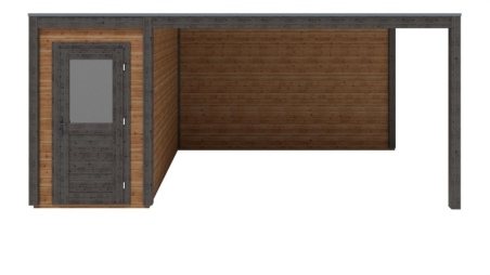 Gartenhaus, Gerätehaus Veya 5.56x3.09m - 17.18m2 - 28mm - Imprägniert