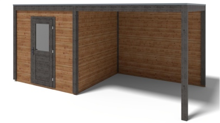 Gartenhaus, Gerätehaus Nexa 5.56x2.59m - 14.4m2 - 28mm - Imprägniert