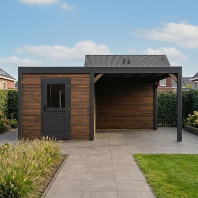 Gartenhaus, Gerätehaus Nexa 5.06x3.09m - 15.64m2 - 28mm - Imprägniert