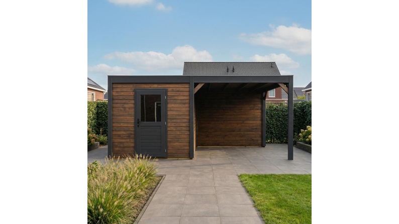 Gartenhaus, Gerätehaus Nexa 5.06x3.09m - 15.64m2 - 28mm - Imprägniert