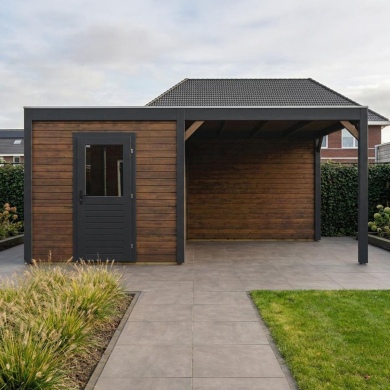 Gartenhaus, Gerätehaus Nexa 5.56x3.09m - 17.18m2 - 28mm - Imprägniert