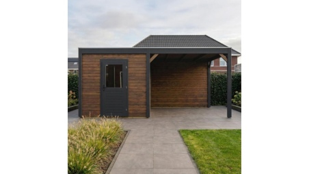 Gartenhaus, Gerätehaus Nexa 5.56x3.09m - 17.18m2 - 28mm - Imprägniert