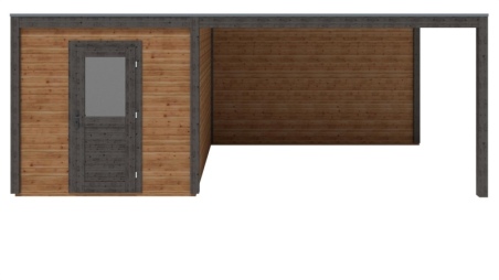 Gartenhaus, Gerätehaus Nexa 6.56x3.09m - 20.27m2 - 28mm - Imprägniert