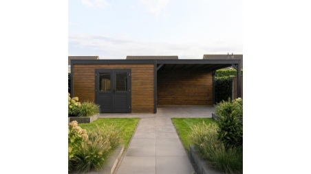 Gartenhaus, Gerätehaus Nova 8.06x3.09m - 24.91m2 - 28mm - Imprägniert