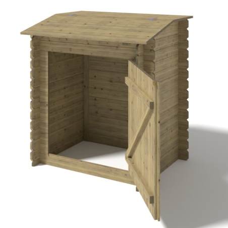 Gartenpoolschrank für Zubehör 1.2x0.89 m H.1.26 m - Imprägniert 